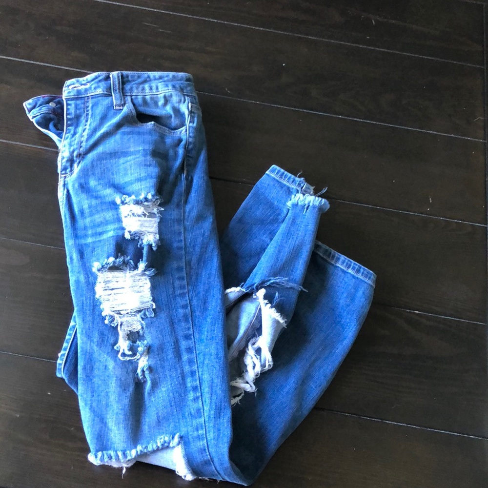 Darling state of mind ripped jeans